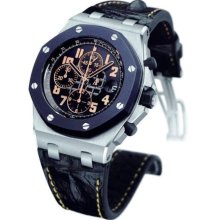 Audemars Piguet Royal Oak Watch Black Arabic Dial 26298SKOOD101CR01