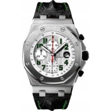 Audemars Piguet Royal Oak White Tapisserie Arabic Dial 26297ISOOD101CR01