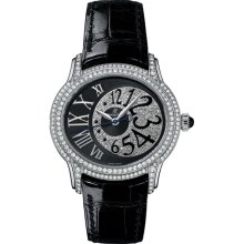 Audemars Piguet Women's Millenary Black Dial Watch 77302BC.ZZ.D001CR.01