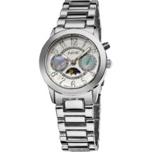 August Steiner Women's Swiss Quartz Multifunction Bracelet Watch with