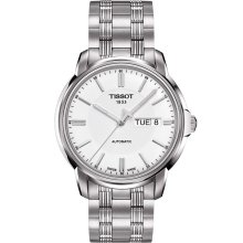 Automatic III Men'sAutomatic Watch - White Dial with Stainless Steel Bracelet