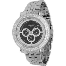 Avianne and Co. Mens Prince Collection Diamond Watch 3.00 Ctw