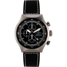 Avio Milano Men's 45 MM TYPE S Aluminum Case Chronograph Tachymeter