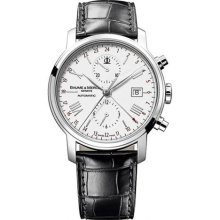 Baume & Mercier Classima Executives XL Mens GMT Chronograph Watch 8851