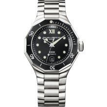 Baume & Mercier Men's Riviera Black Dial Watch MOA08778