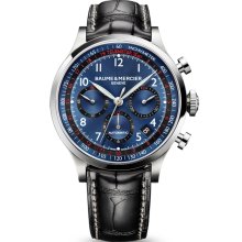 Baume & Mercier Men's Capeland Blue Dial Watch MOA10065