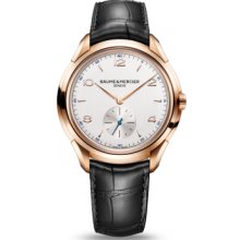 Baume and Mercier Clifton 18kt Rose Gold Mens Watch MOA10060