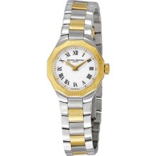 Baume and Mercier Riviera 18kt Gold Two-Tone Mini Ladies Watch 8524