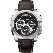 Bedat Men's No 8 Black Dial Watch 867.010.310