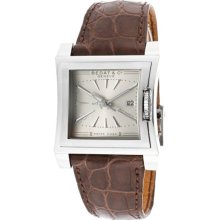 Bedat No. 1 Steel Brown Leather Mens Watch 114.010.610