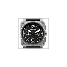 Bell & Ross Aviation BR 03-94 Steel Mens Watch BR0394-BL-ST