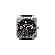 Bell & Ross Aviation BR 01-97 Reserve De Marche Mens Watch BR0197-BL-ST