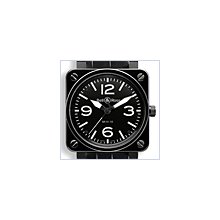 Bell & Ross Aviation BR 01-92 Ceramic Mens Watch BR0192-BL-CER/SCR