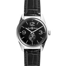 Bell & Ross BR 123 Vintage BRV 123 Officer Black