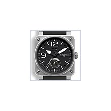 Bell & Ross BR 03-90 Grande Date Reserve De Marche Mens Watch BR0390-BL-ST