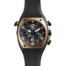 Bell & Ross BR02-94 Chronograph 44mm BR02-94 Pink Gold and Carbon