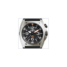 Bell & Ross Marine BR 02 Steel Mens Watch BR02-STEEL