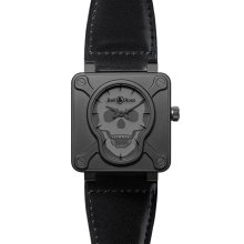 Bell & Ross Men's Aviation BR01 Black Dial Watch BR01-92 Airborne