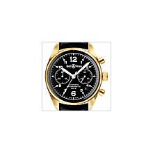 Bell & Ross Vintage 126 Gold Black Mens Watch