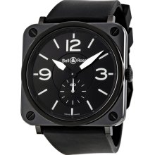 Bell and Ross Aviation Black Ceramic Watch BRS-BL-CER-SRB