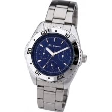 Ben Sherman Gents Analogue Blue Multi-dial Bracelet Watch S791.00bs