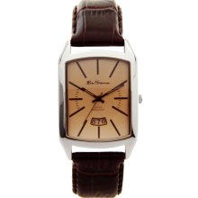 Ben Sherman Rose Dial Strap Watch Brown