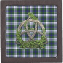 Black Watch Fashion Celtic Trinity Knot Premium Trinket Box