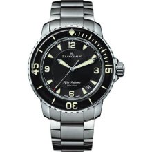 Blancpain Fifty Fathoms Date Steel Watch 5015-1130-71