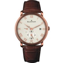 Blancpain Villeret Ultra Slim Date and Power Reserve In 18kt Rose Gold