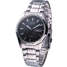 BM8435-55E (BM8430-59E) - Citizen Eco-Drive Japan 100m Mens Calendar Sapphire Elegant Watch