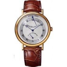 Breguet Watches Classique Silver Dial Leather Men's Automatic Power Re