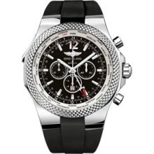 Breitling Bentley GMT Black Dial Automatic Mens Watch A4736212-B9 ...