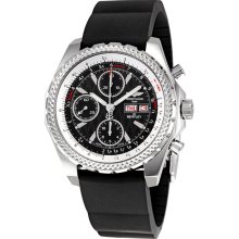 Breitling Bentley GT Black Dial Chronograph Automatic Mens Watch A1336212-B960BKRD