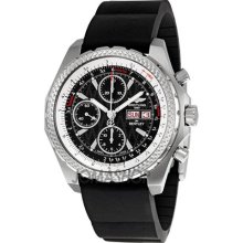 Breitling Bentley GT Racing Black Dial Black Rubber Strap Mens Wa ...