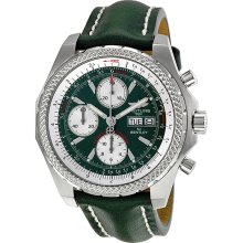 Breitling Bentley GT Racing Chronograph Automatic Green Dial Mens Watch A1336313-L503