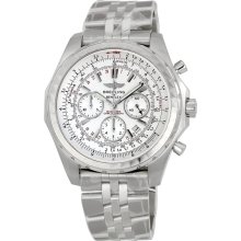 Breitling Bentley Motors T Chronograph Automatic Silver Dial Mens Watch A2536313-G552