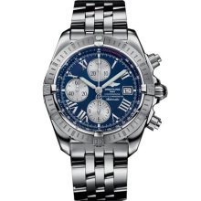 Breitling Chronomat Blue Dial Mens Chronograph Watch A1335611-C749SS