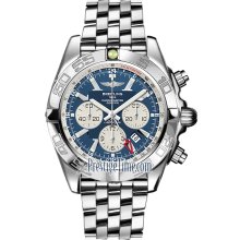 Breitling Chronomat GMT Chronograph Mens Watch AB041012-C834SS