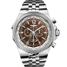 Breitling Men's Bentley GMT Brown Dial Watch A4736212.Q554.998A