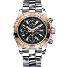 Breitling Men's Chrono Superocean Black Dial Watch C1334112.BA84.163A
