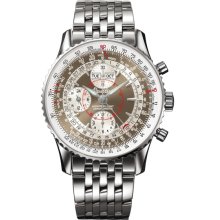 Breitling Men's Montbrillant Datora Brown Dial Watch A2133012.Q577.441a