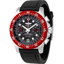 Breitling Skyracer Raven Chronograph Automatic Stainless Steel Mens Watch A2736303-B823