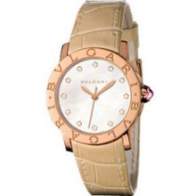 Bulgari Bulgari 33mm Pink Gold Watch BBLP33WGL/12