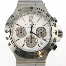 Bulgari Diagono Tachymeter Chronograph Watch Ch40wssdta List $7000