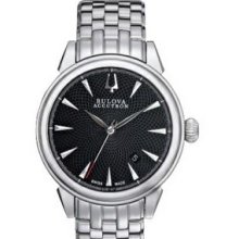 Bulova Accutron Gemini Men`s Anti-reflective Automatic Watch W/ Calendar
