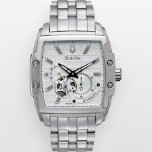 Bulova Bva-Series 145 Stainless Steel Automatic Skeleton Watch -