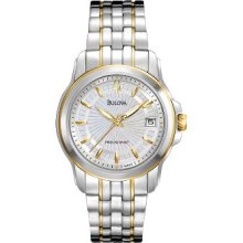 Bulova Precisionist Langford Two-Tone Stainless Steel Ladies' Watch