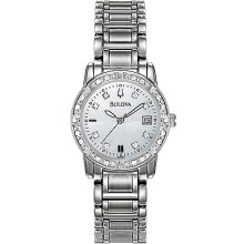 Bulova Women's Sport/Marine Star Diamond MOP Watch 96R105