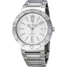 Bvlgari Bvlgari Automatic White Dial Stainless Steel Mens Watch 101381