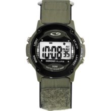 C9 by Champion Men's Fast Wrap Strap Digital Watch - Green/Black